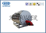 Industrial Steam Hot Water Boiler Oil / Gas Multi Fuel Horizontal Fully Automatic