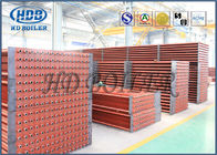 Red Painted ND Or Carbon Steel Boiler Economizer HRSG Boiler ASME Standard