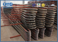 High Efficient Curved Bare Superheater For Industry And Power Station