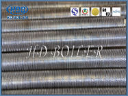 Integral Spiral Steam Boiler Fin Tube Carbon Steel / Stainless Steel Customized