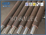 Spiral Finned Boiler Fin Tube / Heat Exchanger Tubes With High Efficiency
