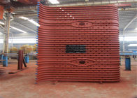 Horizontal Boiler Water Wall Panels 76 Mm For Gas Fired Hot Water