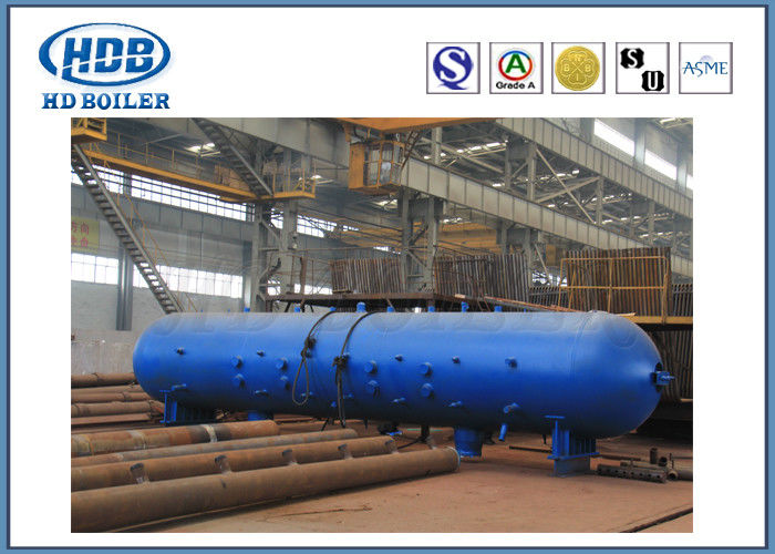 Industrial CFB Power Plant Oil Boiler Mud Drum , Steam Drum In Boiler