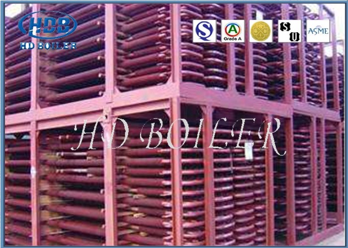 Easy Operation Economizer Heat Exchanger Tubes Boiler Spare Parts ASME Standard