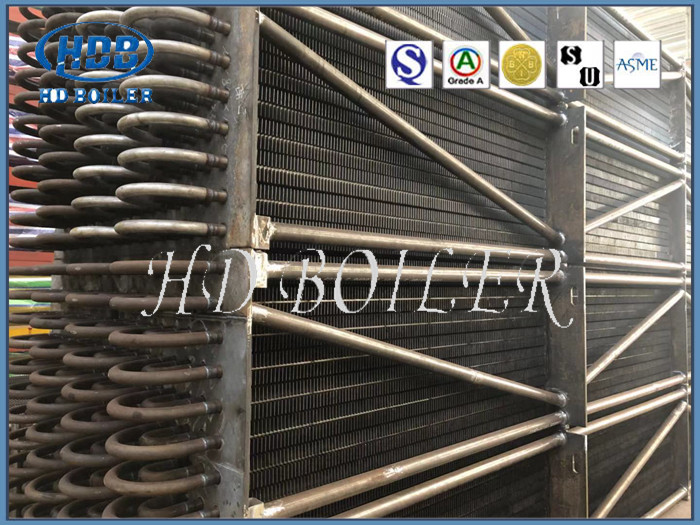Energy Saving Steel Heat Exchanger Tubes Economizer In Boiler Spare Parts