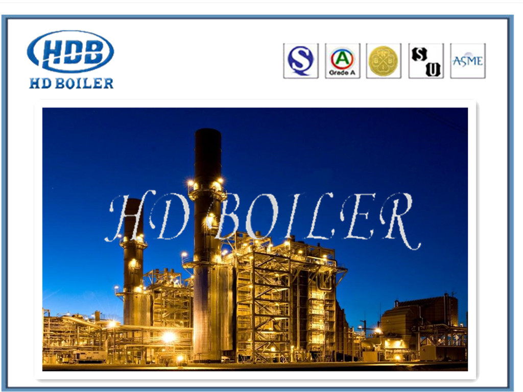Strict Produced Waste Heat Recovery Boiler , Power Plant Steam Turbine Generator