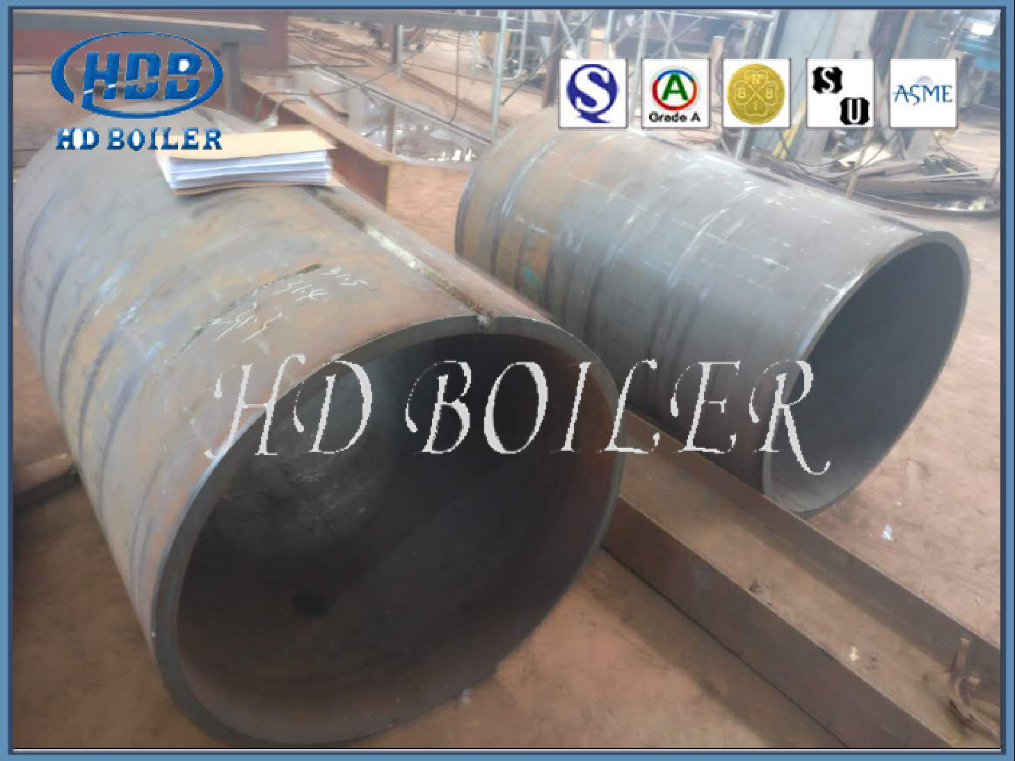 Horizontal Type Boiler Steam Drum For Water Tube Coal Fuel Steam Boilers,leading manufacturer