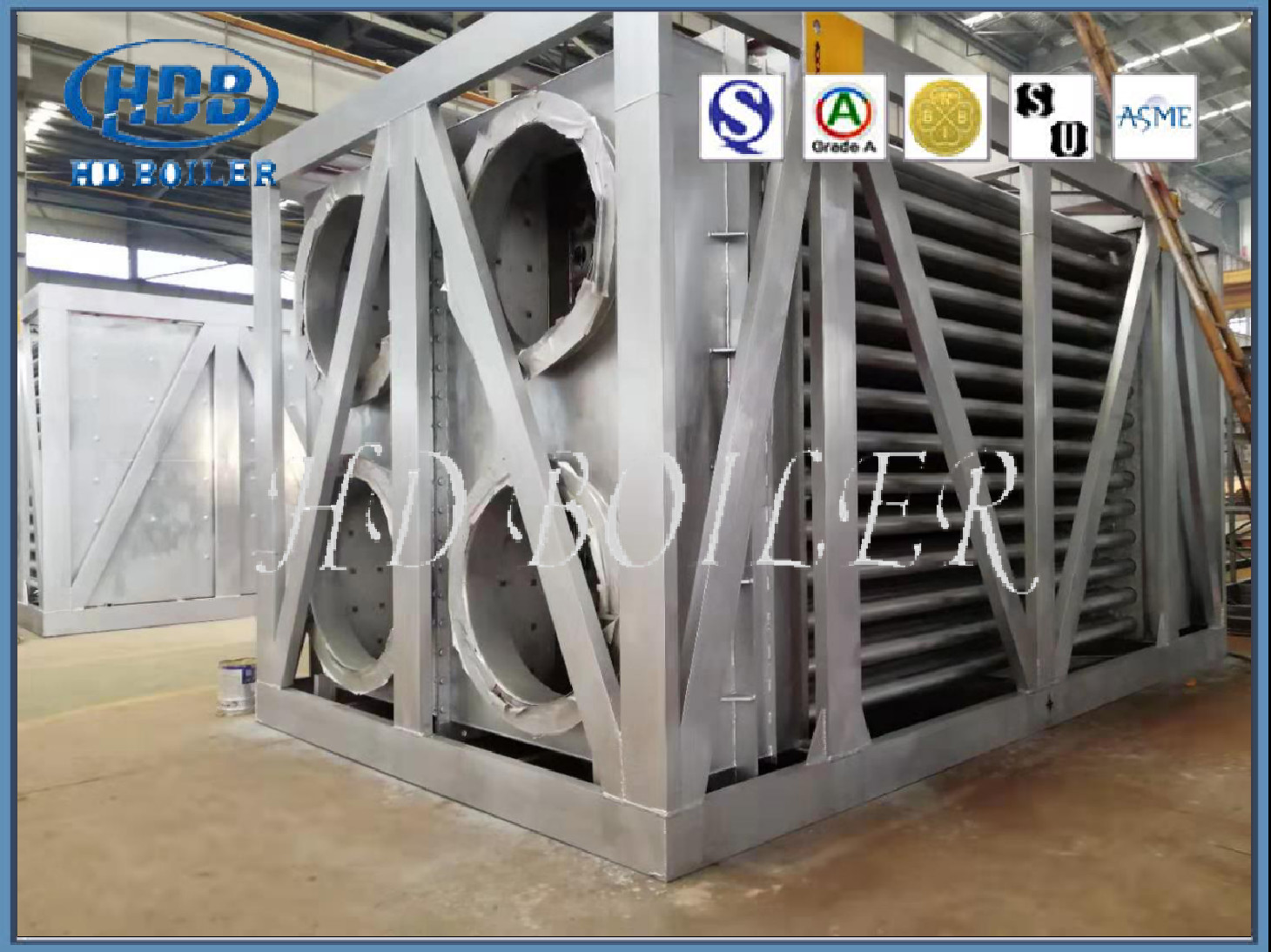 Horizontal Tubular Type Air Preheater As Heating Exchanger For Power Station Boiler