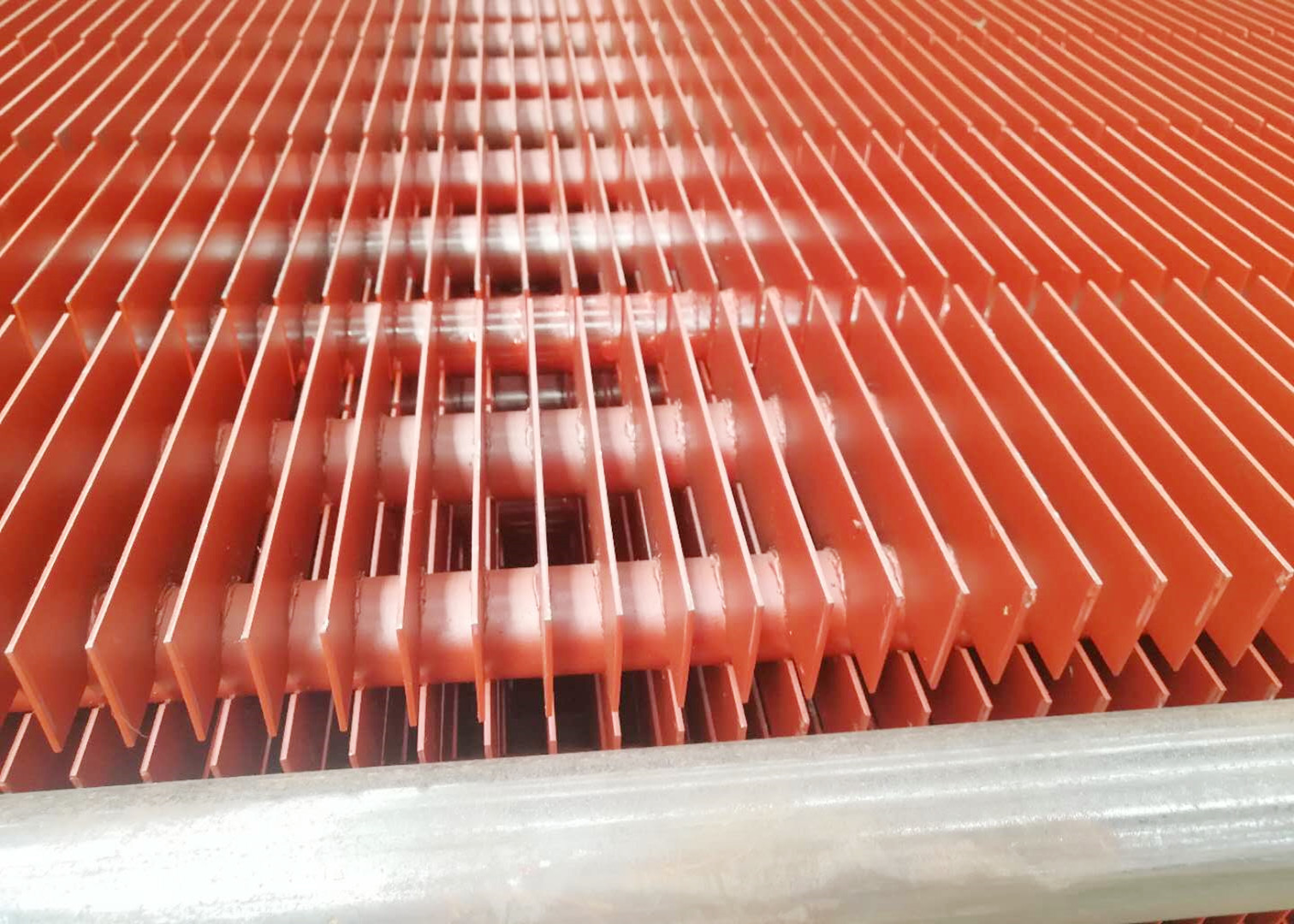 Double H Type Finned Heat Exchanger Tubes Condensing Exchanger Made of  Stainless Steel / Carbon Steel