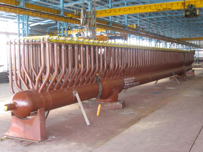 Power Station Boiler Header Manifolds Oil Fired Boiler Parts TUV