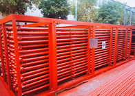 Carbon Steel Base Tubes Made Boiler Economizer With Tube Shields For Waste Incinerator