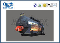 Automatic Horizontal Gas Fired Hot Water Boiler , High Pressure Steam Boiler ISO9001