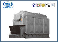 Industrial Steam Hot Water Boiler System , Horizontal Gas Fired Steam Boiler