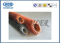 Customized Industrial Boiler Fin Tube , Economizer H Fin Tubes For Heat Exchanger