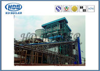 Fuel Fired Circulating Fluidized Bed Boiler , Steam Turbine Power Station Boiler