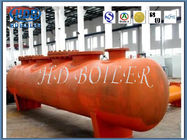 Power Station Boiler Drum In Thermal Power Plant Carbon / Stainless Steel