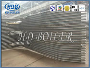 Carbon Steel Water Wall Panel , Boiler Membrane Wall Embossing Surface
