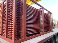 Waste Incineration Fossil Fuel Pendant Superheater Coil horizontal structure