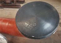 OEM Large Diameter Carbon Steel Boiler Manifold Headers With Red Painting