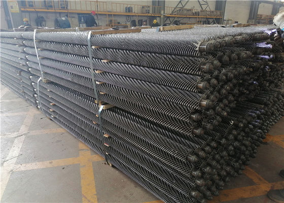 Boiler Serrated Spiral  Finned  Tube No Ash Accumulation