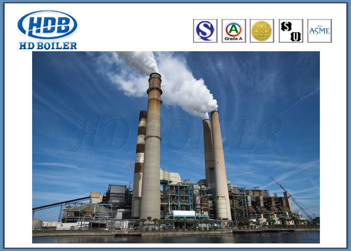Highly Efficiency Thermal Power Plant CFB Boiler , Hot Water Heater Boiler