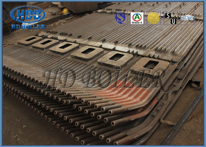 Custom Water Wall Panels , Carbon Steel Membrane Water Panel Boiler