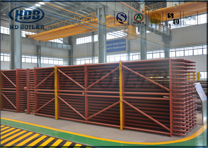 Condensing CFB Boiler Economizer Coil / Economiser In Power Plant ASME