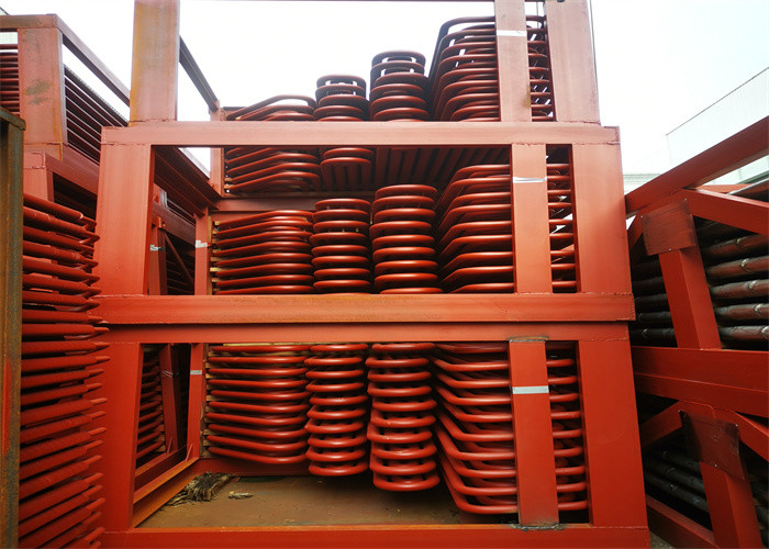 Power Plant Carbon Steel Superheater Coil ASME Standard Boiler Parts Replacement