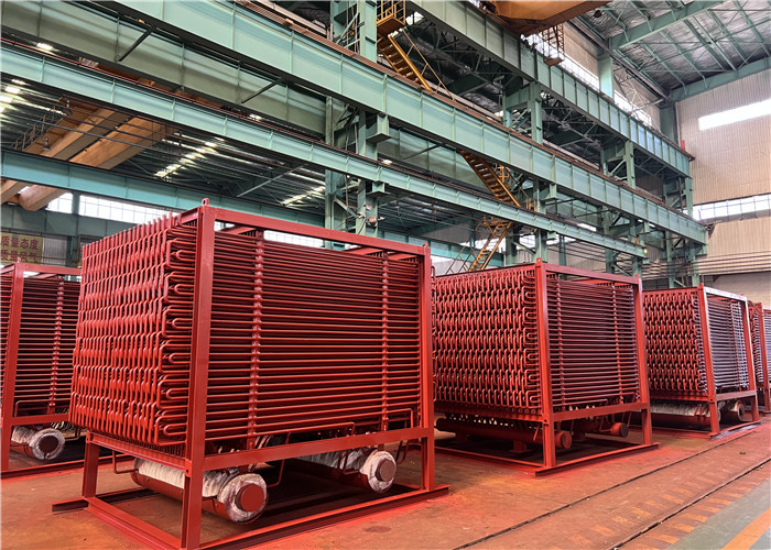 SA210A1 Tubes Boiler Economizer With Manifolds Header For Coal Fired Power Plant