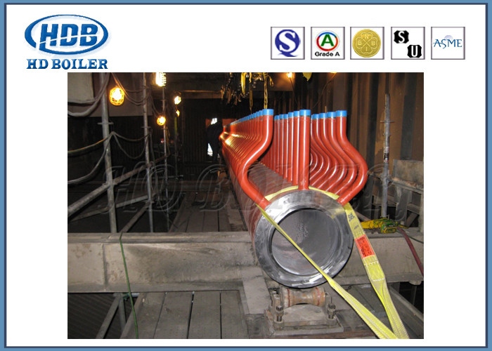 Power Station Boiler Manifold Headers , Steam Boiler Header Piping ASME Standrd