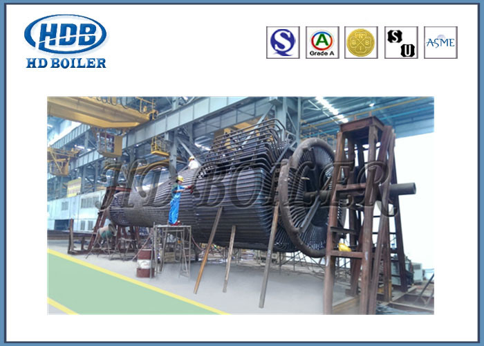 Axial Inlet Type Industrial Cyclone Separator For Boiler Power Dust Collection
