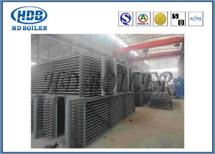 Stainless Steel Exhaust Gas Economizer In Boiler Gilled Tube With Coal Fired