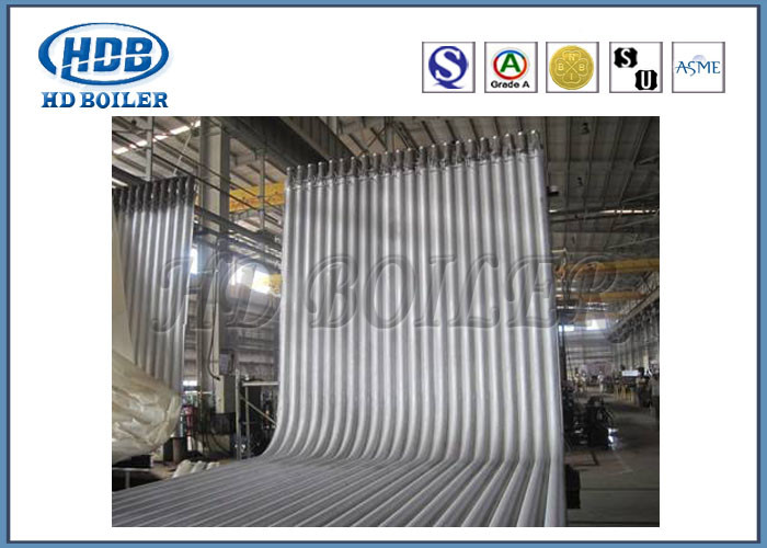 Steel Boiler Water Wall Tubes For Recycling Water , Auto Submerged Welding