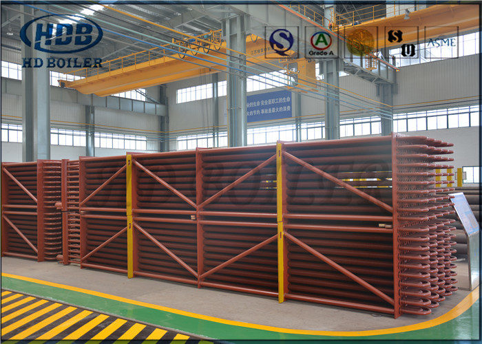 Condensing CFB Boiler Economizer Coil / Economiser In Power Plant ASME