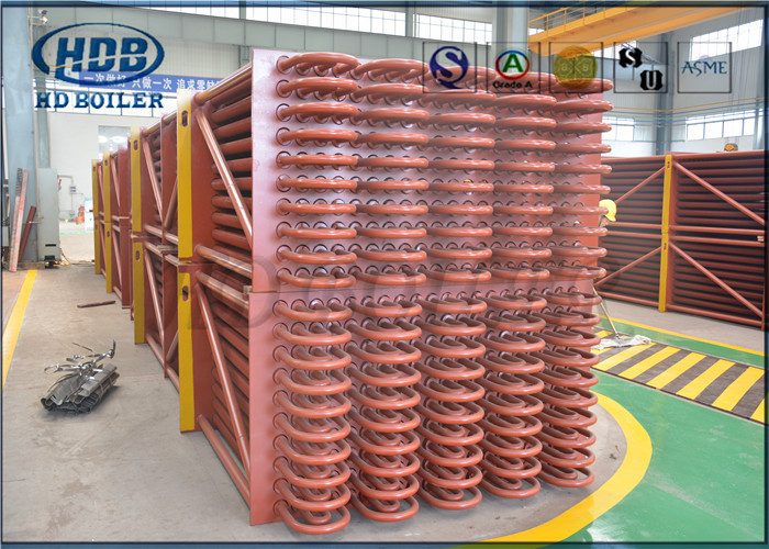 Exhaust Heat Recovery System Low Temperature Boiler Economizer For CFB / HRSG Boiler