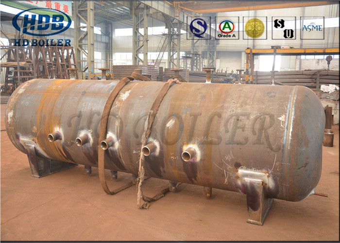 ASME Standard Produce Superheatered And Saturated Steam Boiler Drum 100mm Thickness