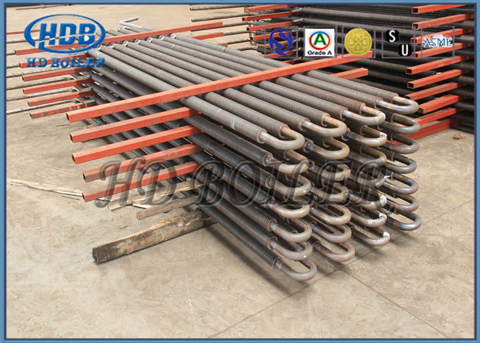 Heater Exchange Parts Carbon Steel Boiler Fin Tube With Painted Surface Treat