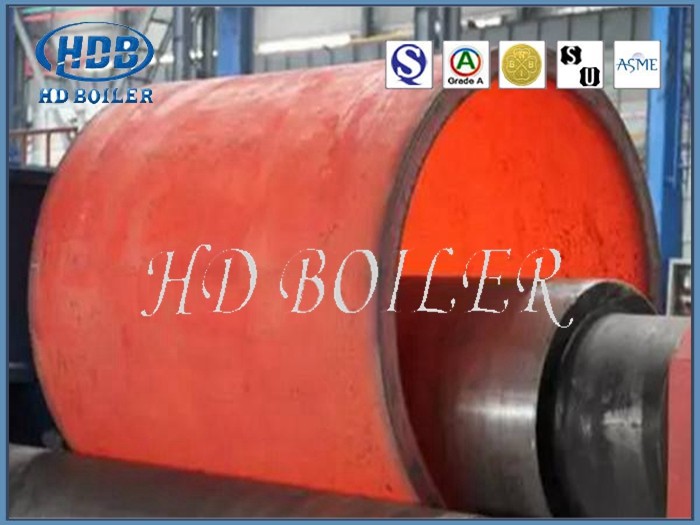 Coal Fired Customized Boiler Drum High Thermal Efficiency Using Solid Fuel