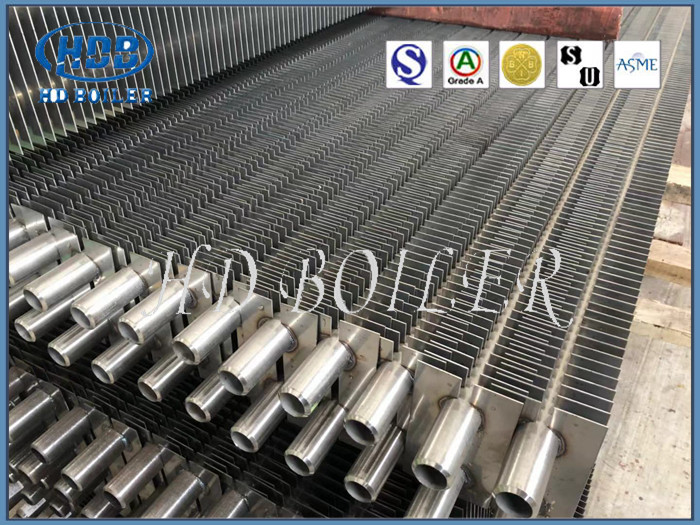 High Efficient Finned Heat Exchanger Tubes H Type High Temperature Resistance