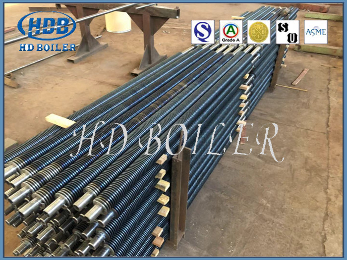 Double H T Extruded Economizer Air Heater Tube Aluminum Fin