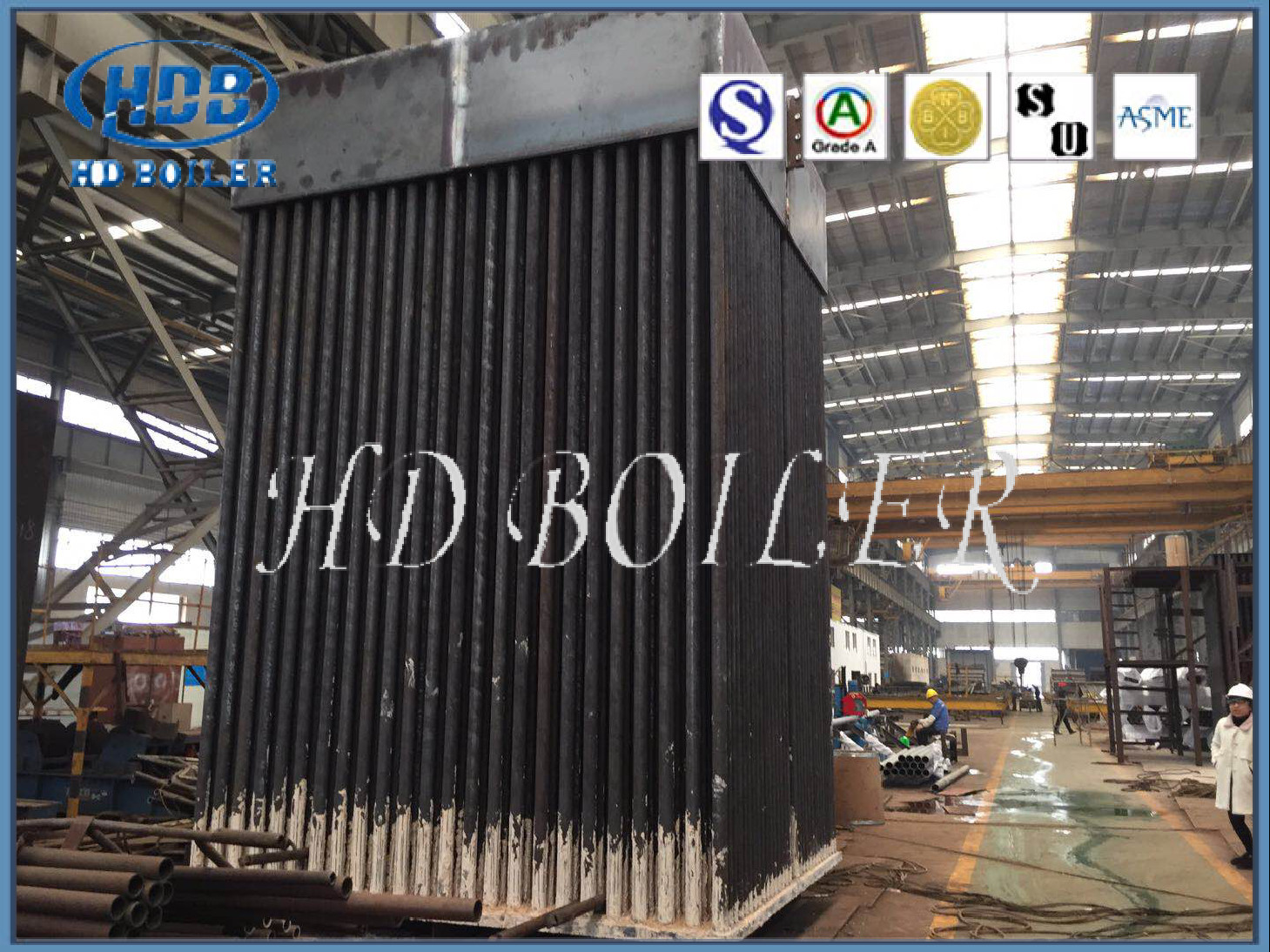 Power Station Recuperative Air Preheater In Boiler Heat Preservation High Efficiency
