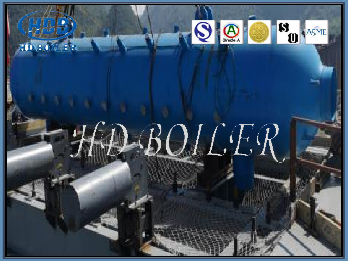 Carbon Steel Boiler Mud Drum For Industrial Boilers And Boilers Of Thermal Power Plant