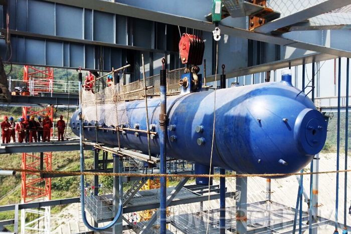 High Pressure Heating Horizontal Asme Boiler Steam Drum