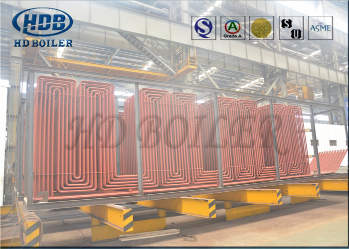 Evaporator Panel With Superheater Coils Boiler Parts For Power Plant Seamless Tube