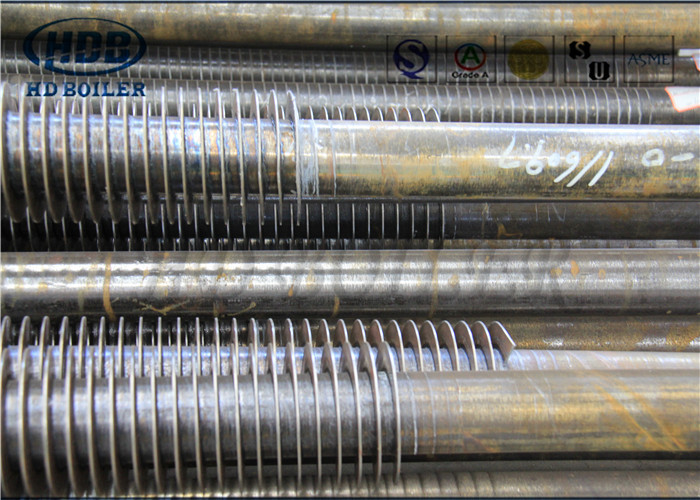 Boiler Spare Parts High Frequency Welding Spiral Fin Tube For Power Plants