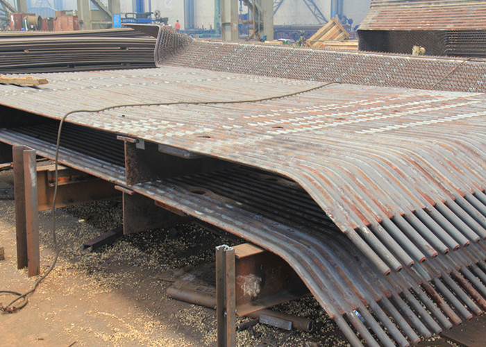 Water Wall Panel Membrane With Fin Bar Boiler Industry With Heat Treatment Carbon Steel Anti Corrosion