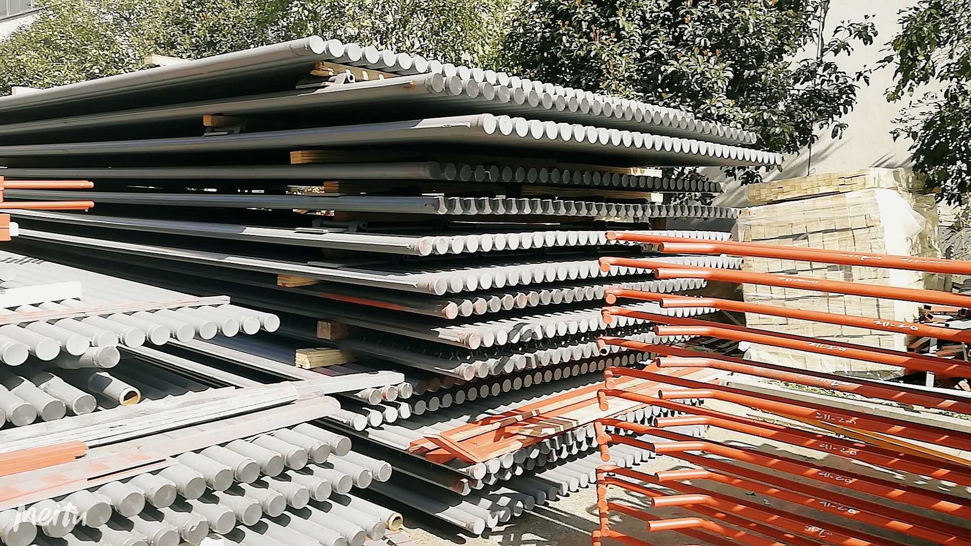 Steel Boiler Water Wall Panel Energy Saving Water Wall Tubes for CFB