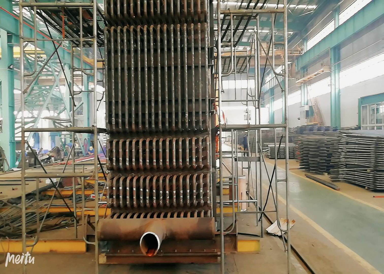 Natural Circulation Carbon Steel Boiler Economizer for Industry and Power Station