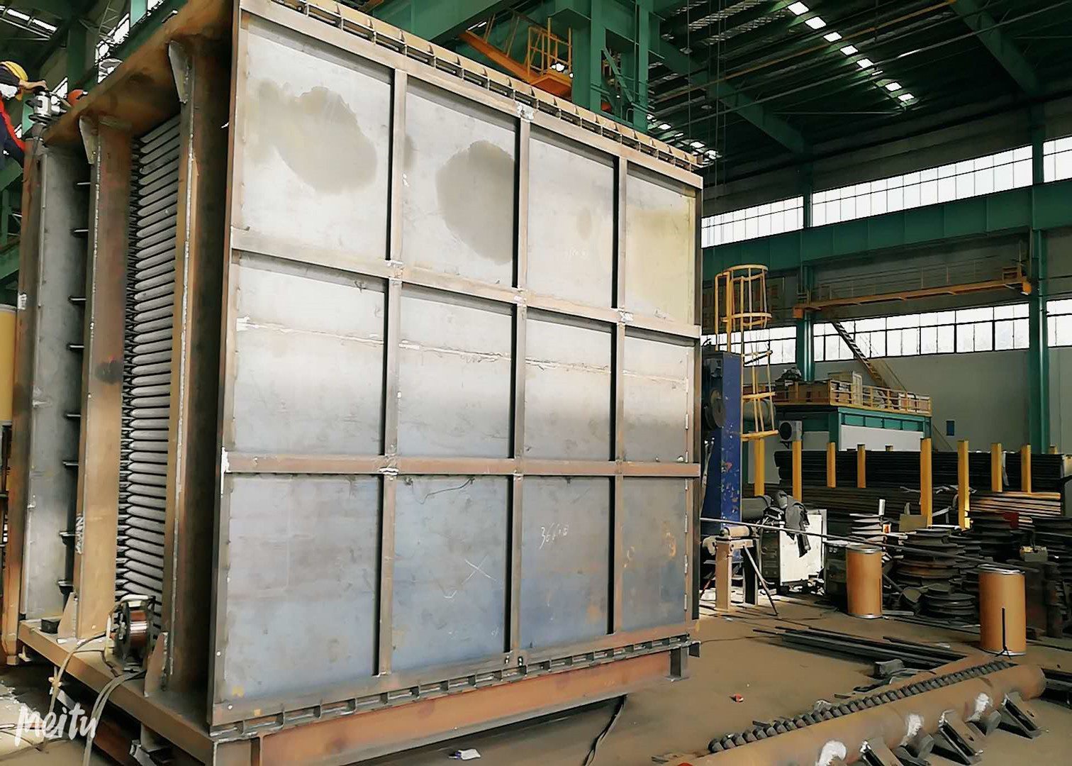 Naturally Circulated Painted High Efficient Boiler Air Preheater for Power Station