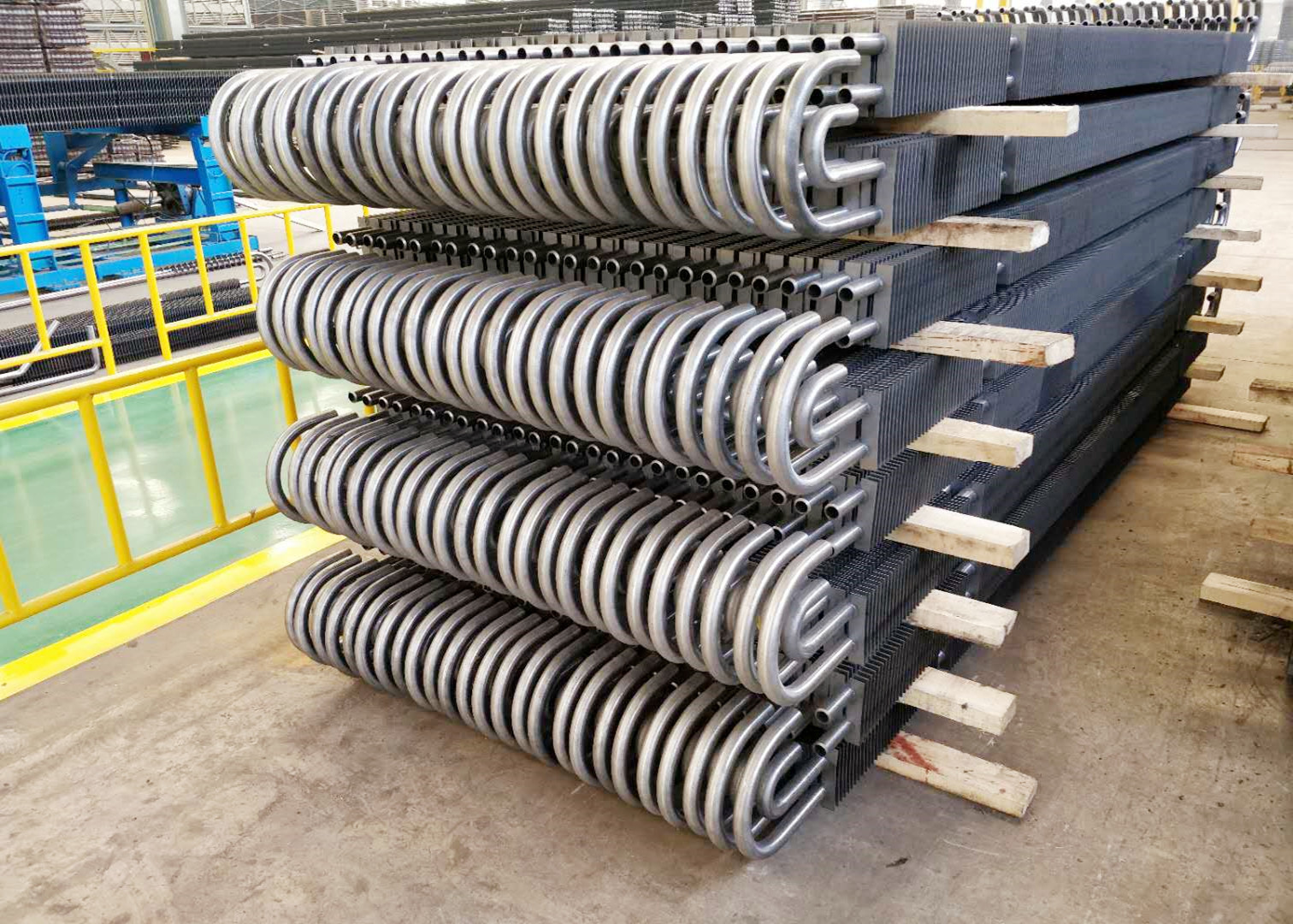 Boiler Economizer with Fin Tubes , Steel Economizer For Boilers of